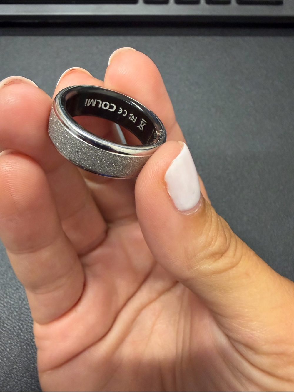 COLMI SMART RING  Glitter Inlay - Picture 3 of 5